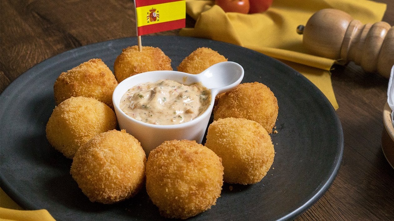 Spanish Potato Bombas – - Recipe