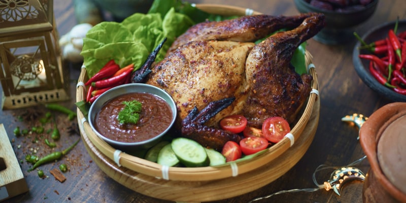 AYAM BAKAR MERAUNG – - Recipe